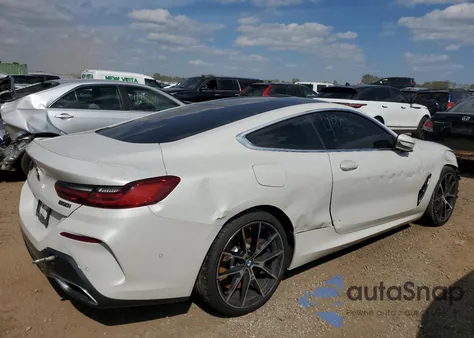 2019 BMW M850Xi из США, поврежденный, VIN WBABC4C57KBU96966